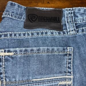 Rock & Roll Denim Men's Classic Straight Jeans